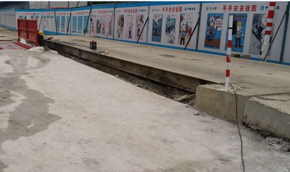 60T 15米汽车地磅(电子汽车衡)中国建筑安装现场-苏州金钻